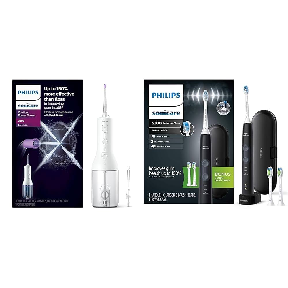 Amazon.com: Philips Sonicare Cordless Power Flosser 3000